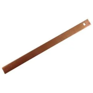 COPPER SLATE CLIPS FOR ROOFING 6 X 1/2 X 19G STRAP / TINGLE SLATE REPAIR