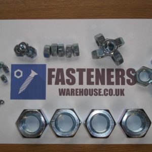 NUTS STAINLESS STEEL METRIC A2 ST/ST