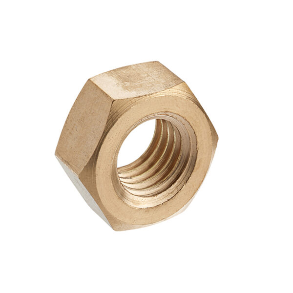 BRASS HEX FULL NUTS FASTENERS