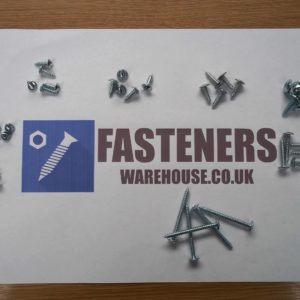 No. 4 FLANGED HEAD SELF TAPPING / TAPPER POZI SCREWS BZP FLANGE