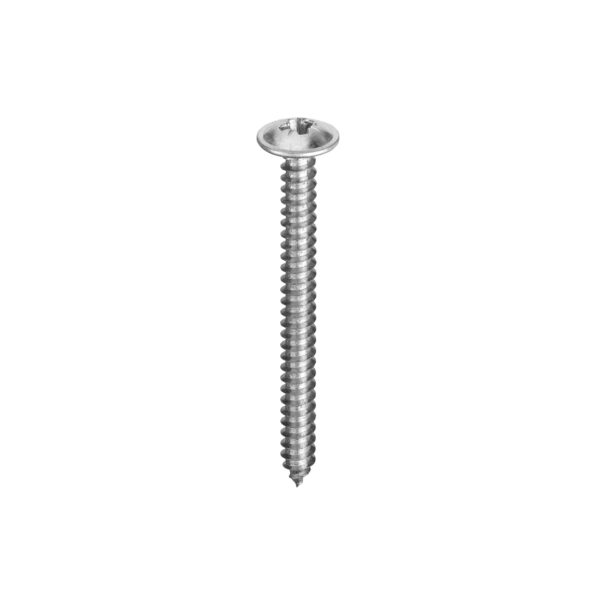 No. 10 FLANGED HEAD SELF TAPPING / TAPPER POZI SCREWS BZP FLANGE