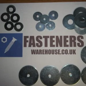 Repair Washers Penny Mudguard BZP